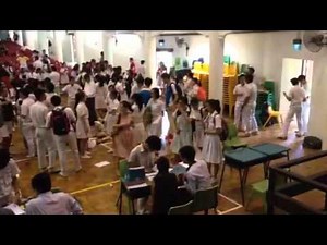 Chung Cheng High students getting results