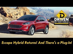 First Drive! The 2020 Ford Escape Hybrid and Plug-In