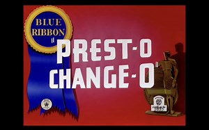 【华纳老动画】变魔术般地改变Prest-O Change-O（1939）重映版OP＋ED