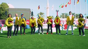 102K views · 5.7K reactions | Behind every achievement, there are people. People who are dreamers, who dare to make things happen, and who go beyond what is expected. Our employees throughout the build-up and during the World Cup have shown dedication to give fans an experience of a lifetime. Watch our employees groove to the song that defines them the best. | Qatar Airways | Facebook