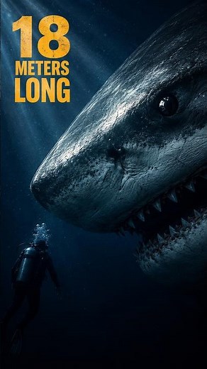 The Megalodon Was Bigger Than You Think — True Scale.