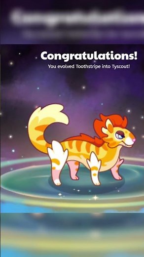 Toothstripe Evolves into Tyscout in Prodigy Math!!