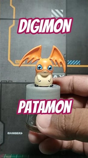patamaon mini figure #digimon #patamon #toy #mainan #toys