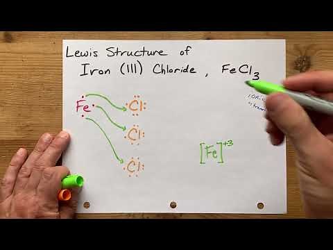 Lewis Structure of Iron (III) Chloride, FeCl3
