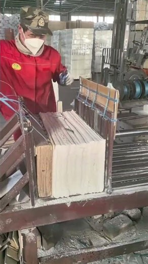 Extrusion and packaging process of ceramic fiber modules