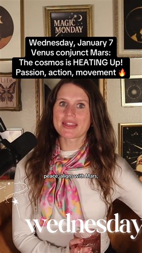 VENUS CONJUNCT MARS 2026 — Merging of the feminine and the masculine! Taking bold action around love, finance & beauty #horoscope #astrology #astrologytiktok #horoscopedaily #dailyhoroscope
