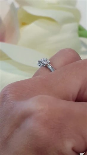 1.25 Carat E/VVS Princess Cut CVD Diamond Ring - 14K White Gold - Etsy