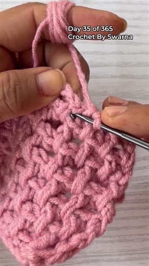 Easy One Row Repeat Crochet Stitch Baby Blanket & Scarf Pattern for Beginners #viralreels #crochet