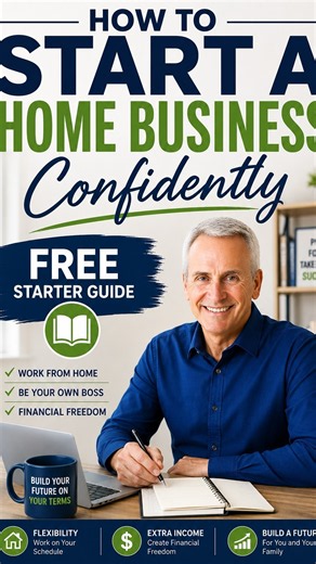 How To Start A Home Business Confidently | Free Starter Guide