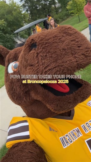 Buster Bronco said: Lights. Camera. Broncopalooza! 🎬 👀 | WMU Alumni Association