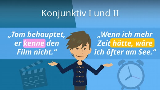 Konjunktiv I und II • Unterschiede und Verwendung