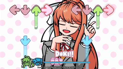 Fnf Ddlctakeover monika最终隐藏曲