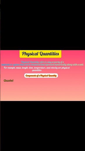 class 11 physics chapter 1 physical quantity #class11 #study #physics