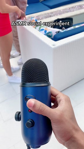 Public ASMR Social Experiment with Strangers