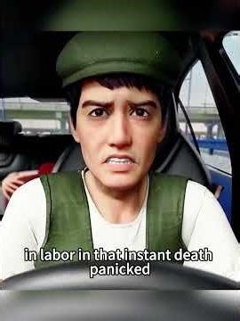 Death Saves a Life in a Traffic Jam - A Surreal Twist on Fate