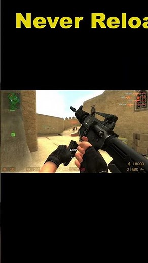 Don’t Reload in the Open — Counter Strike Source Survival Tip