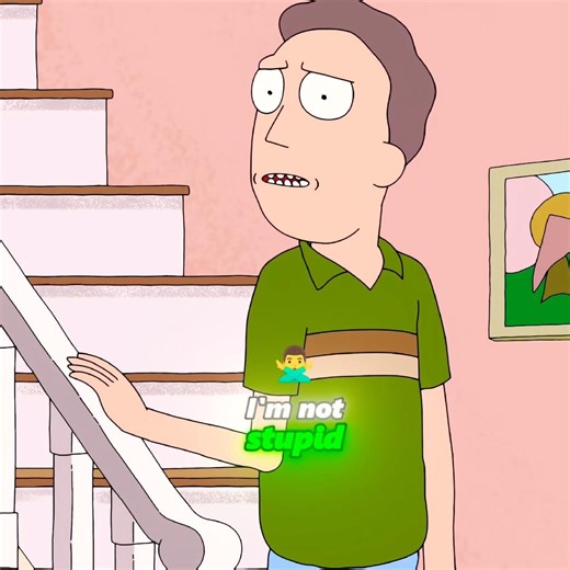 Jerry Wore His Shirt Backwards! #edit #rickandmorty #rick #morty #shorts #fyp #foryou #jerry #viral