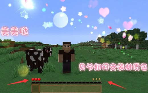 我的世界-贝爷（MITE)怎样更换材质包并且能使用