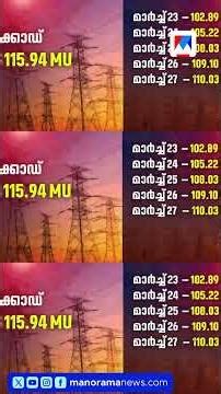 ചൂടും പാചകവാതക ക്ഷാമവും; വൈദ്യുതി ഉപയോഗം റെക്കോർഡിലേക്ക് #kseb #electricity
