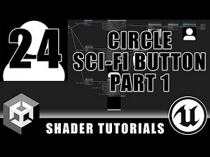 Circle Button Part 1 - Procedural Shapes and Patterns - Episode 24