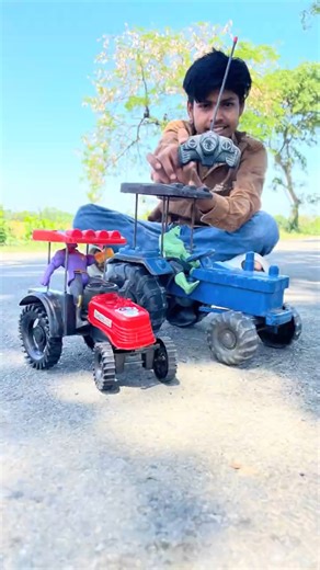 Biggest Rc Tractor | Big Tractor vs Mini Tractor | Remote Control #tractor