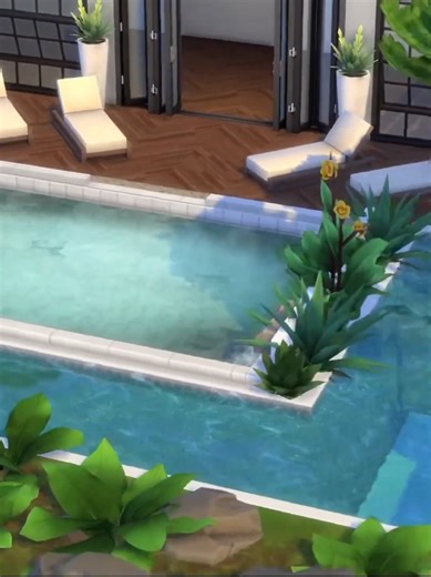 Creative Pool Designs in The Sims 4