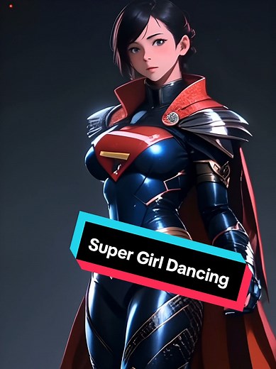Super Girl Dance Edit / SuperMan #superman #dc #ai #anime #dance #trend