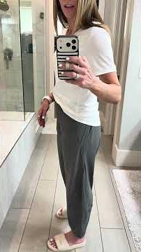 High Waisted Barrel Pants Fit and Feel!