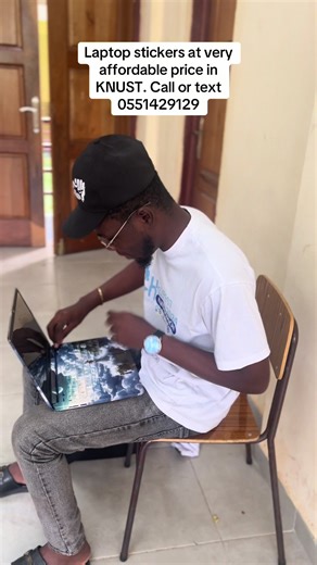 Affordable Laptop Stickers Available at KNUST