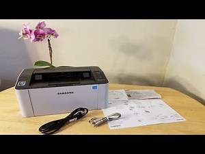 Unboxing Samsung M2020W Laser Jet Printer