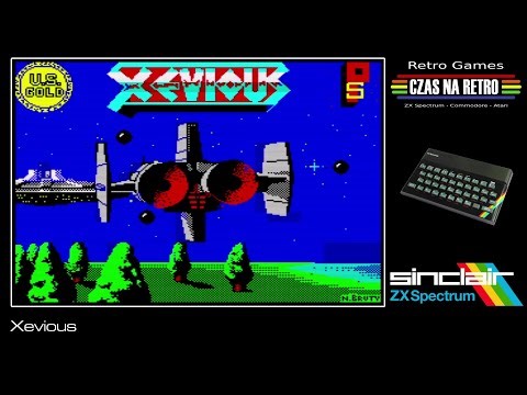 Xevious (1987) - ZX Spectrum