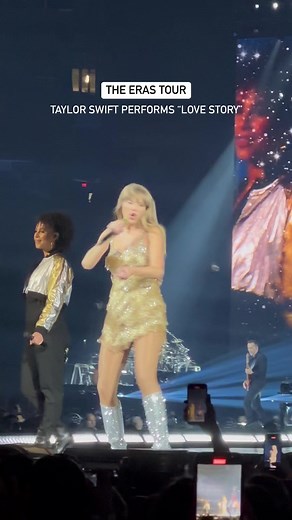 Taylor Swift performs #LoveStory on the #TSTheErasTour #TheErasTour #TaylorSwift | Rolling Stone