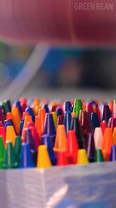 10K views · 31 reactions | Crayon shoes bursting with colors | Green Bean | Facebook