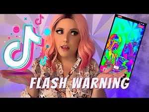 Flash Warning Tiktok como fazer | Tutorial