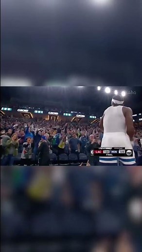 patrick beverly play-in crying celebration with the man by aloe blacc playing