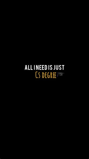 𝐚𝐧𝐬𝐡𝐢_𝐭𝐚 on Instagram: "ALL I NEED IS JUST - CS DEGREE ! • • • #motivation #companysecretary #luck #studygram #instagram #cs #charteredaccountancy #aim #thoughts #dream"