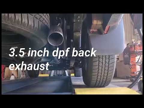 Isuzu My21 D-max exhaust comparison
