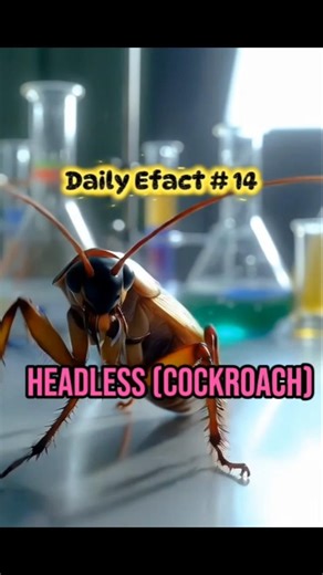 If you cut off a cockroach's head