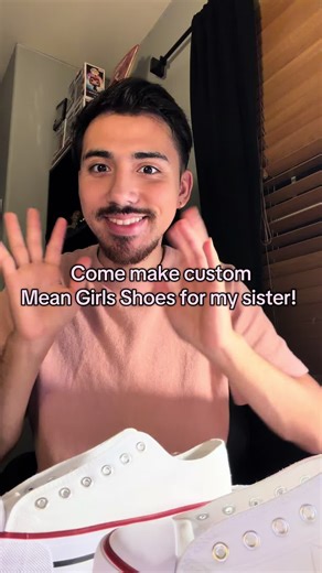 Creating Custom Mean Girls Canvas Shoes