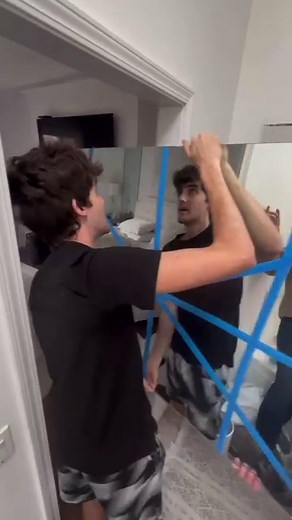 Our master bathroom hasn’t been remodeled in years, so I thought it would be good to do a simple, refresh, until we have time to remodel. One of the most affordable budget friendly ways to update a bathroom is by changing out the mirrors, lighting, and cabinet handles. Out mirror was a frameless mirror that has been here since we built the house in the 90s. So I wanted something dramatic and to be a focal point. I found these 70 inch black arched frame mirrors on Amazon. They brought in a dramat