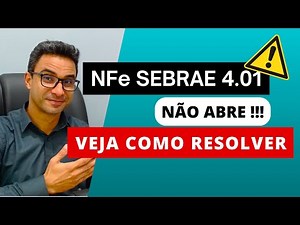 Como abrir o antigo Emissor NFe 4.01 do SEBRAE