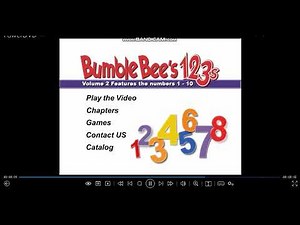 Opening To Baby Bumblebee's 123's : Baby Math Sequening (2000) DVD (Philippines)