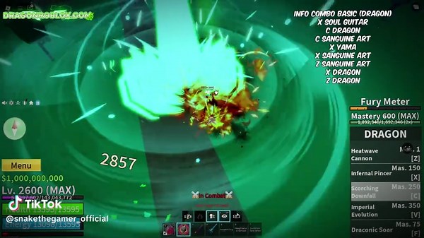 Mastering Dragon and Sanguine Art Combos in Blox Fruits