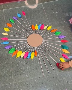 211K views · 730 reactions | Easy and using paper wall decor #easy #crafts #diy | Deep's CRAFT | Facebook