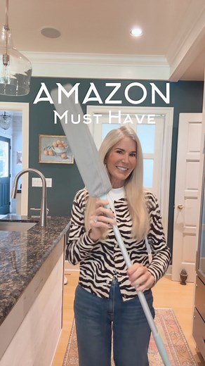 https://urlgeni.us/amzn/musthaveduster Every house needs this easy to use, affordable cleaning tool. Finally we can reach where other mops or vacuums can’t reach. I’m talking about “forgotten” places like under appliances and under couches and cabinets. This duster is extendable, bendable and can be used wet or dry for a thorough clean. It can also be helpful to reach and grab items that may have fallen. This is literally a must have. XO ~ Julie #cleaningmotivation #cleaningtips #amazonmusthaves