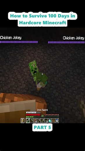 Minecraft 100 Days Hardcore Guide: Noob Survival
