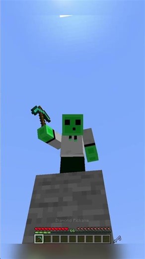 Which pickaxe will be the fastest ? (part 3) #minecraft #gaming #tnt