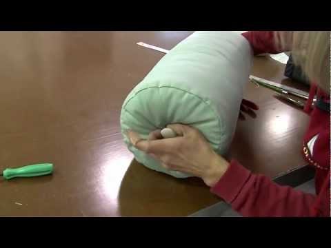 How to Make Neckroll Pillow Covers or Bolster Pillow Covers
