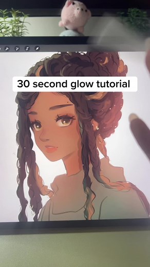 Easy Glow Lighting Tutorial for Digital Art Beginners