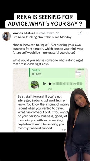 Rena is Seeking Advice: What's Your Say on This Situation?